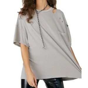 NWT Free People Rubi Tee in cashmere